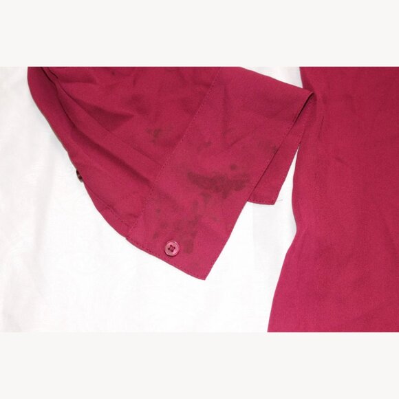 Express Women's Long Sleeve Button-up Pink Shirt NWT Size XS - Picture 6 of 8